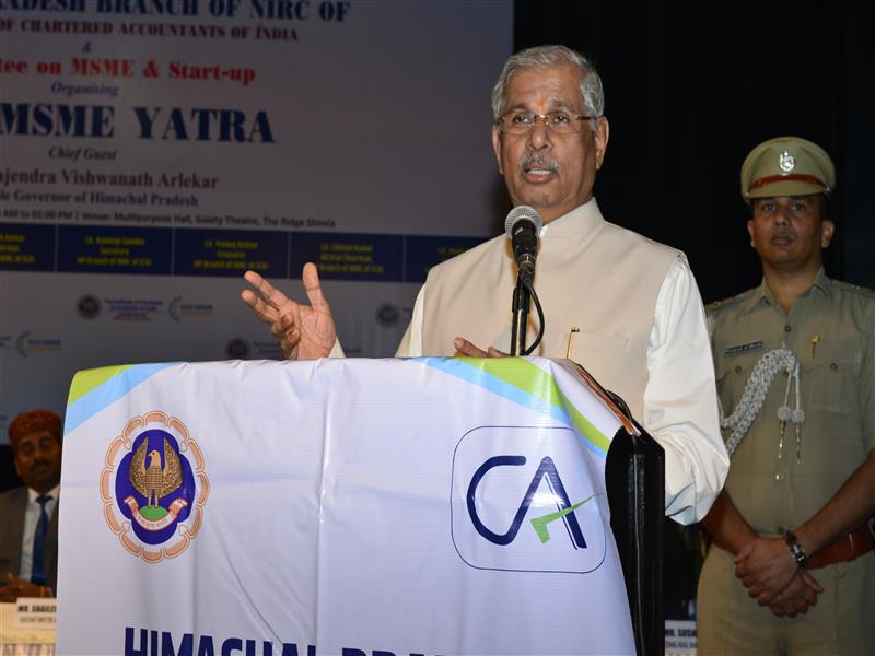 Contribution of Chartered Accountants important in development and economy of the country : Governor