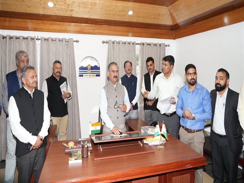 Chief Minister launches Integrated Consumer Portal of HPSEBL