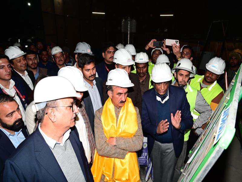 CM reviews progress of Shongtong–Karcham Hydroelectric project, Directs early completion 
